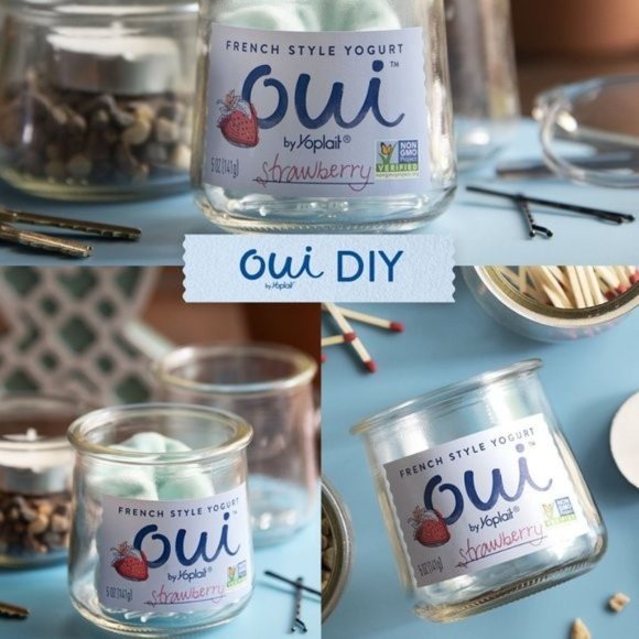 Oui Kitchen Nwt Oui Yoplait Plastic Lids 5 Oui Jars Poshmark